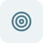 LUMITURE | A blue bullseye target icon with four concentric circles on a light gray background, representing focus and precision at Lumiture Academy. LUMITURE | A blue bullseye target icon with four concentric circles on a light gray background, representing focus and precision at Lumiture Academy.