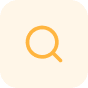 LUMITURE | A simple orange magnifying glass icon is centered on a light beige background, subtly evoking the precision and clarity required for intelligent trading on an Intelligent Dex platform. LUMITURE | A simple orange magnifying glass icon is centered on a light beige background, subtly evoking the precision and clarity required for intelligent trading on an Intelligent Dex platform.